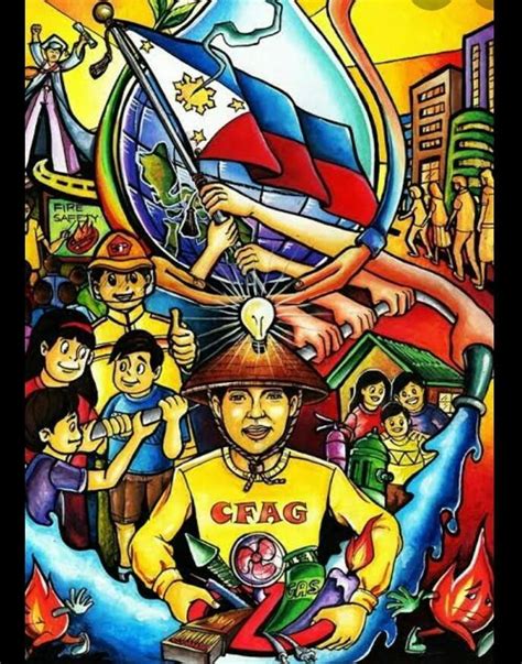 Gumawa ng isang poster na naglalarawan o nagpapakita ng .